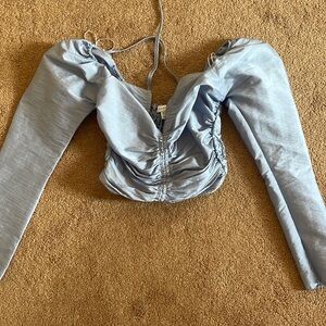 Blue Topshop Top - size 4